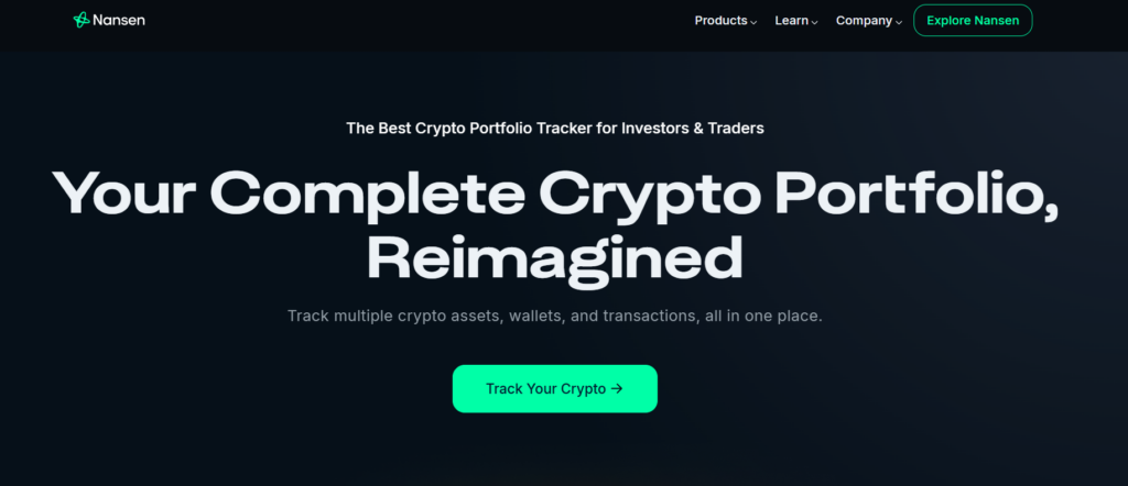 Nansen Portfolio is one of the best DeFi portfolio trackers of 2026