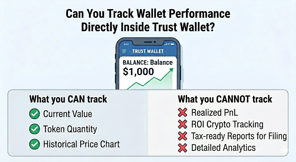 Can You Track Wallet Performance Directly Inside Trust Wallet?