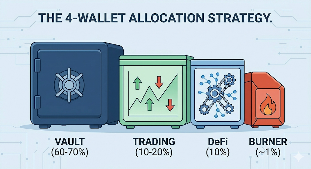 The Ideal Strategy to Manage Multiple Crypto Wallets