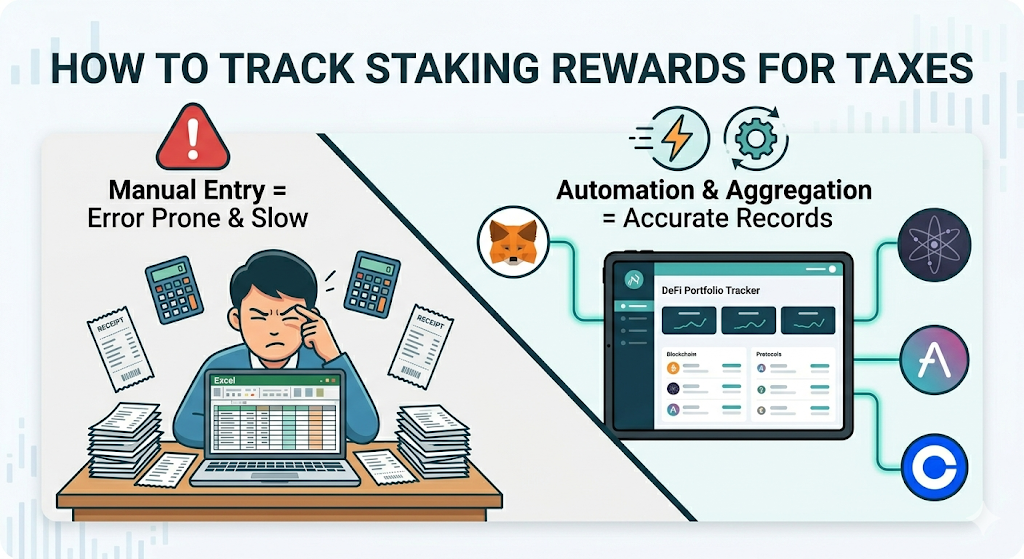 How to Track Staking Rewards for Taxes