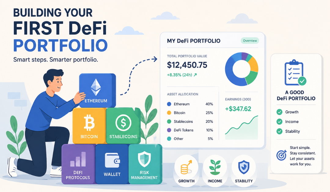 How to Build Your First DeFi Portfolio: Step-by-Step Guide