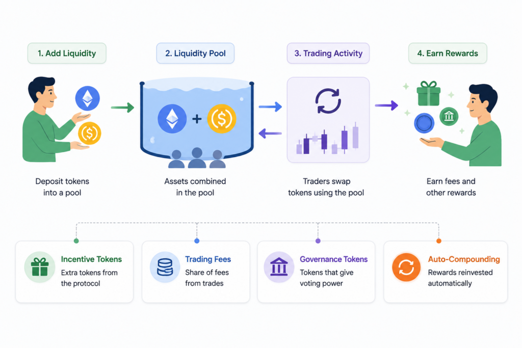 How to track yield farming rewards