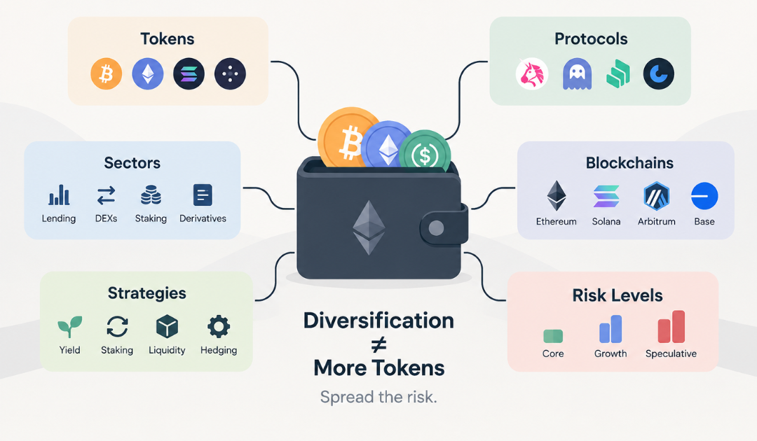 How to Diversify a DeFi Portfolio: 6 Ways to Reduce Risk