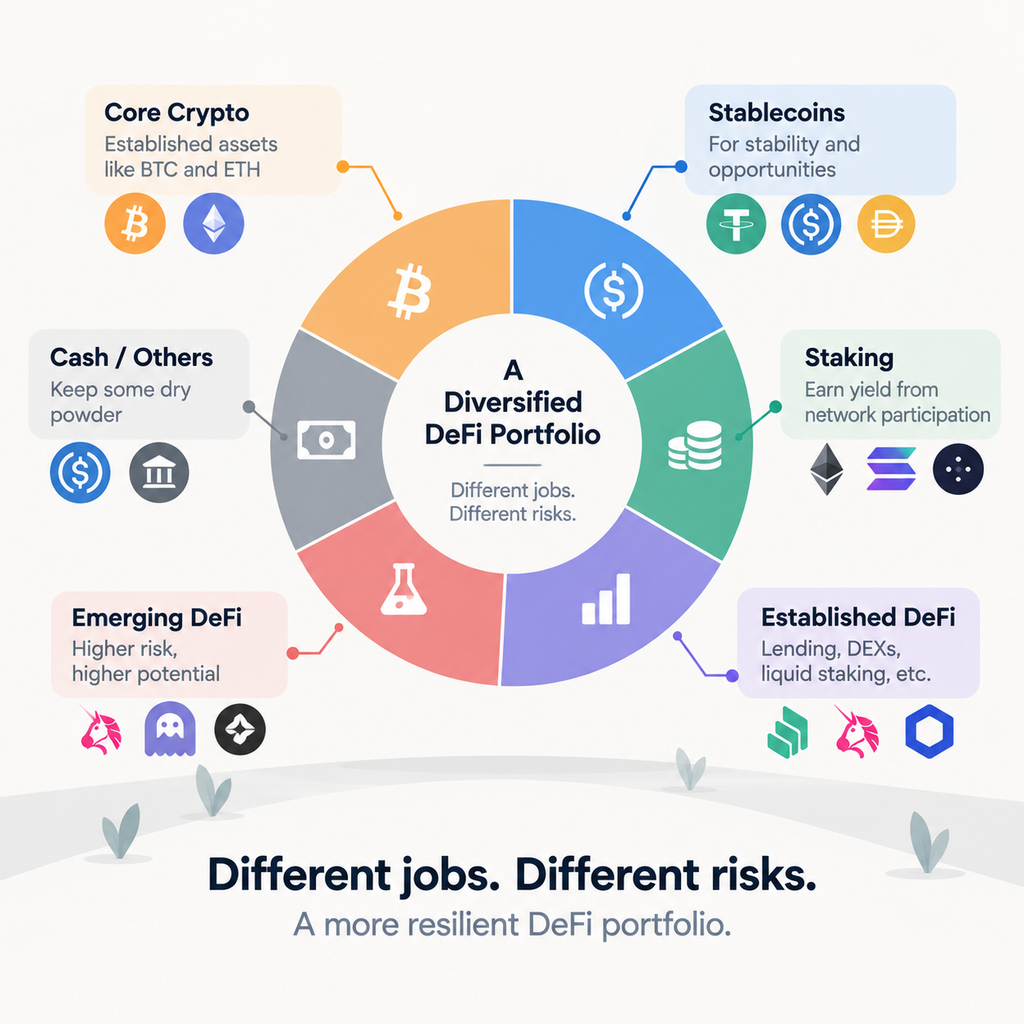 Example of a Diversified DeFi Portfolio